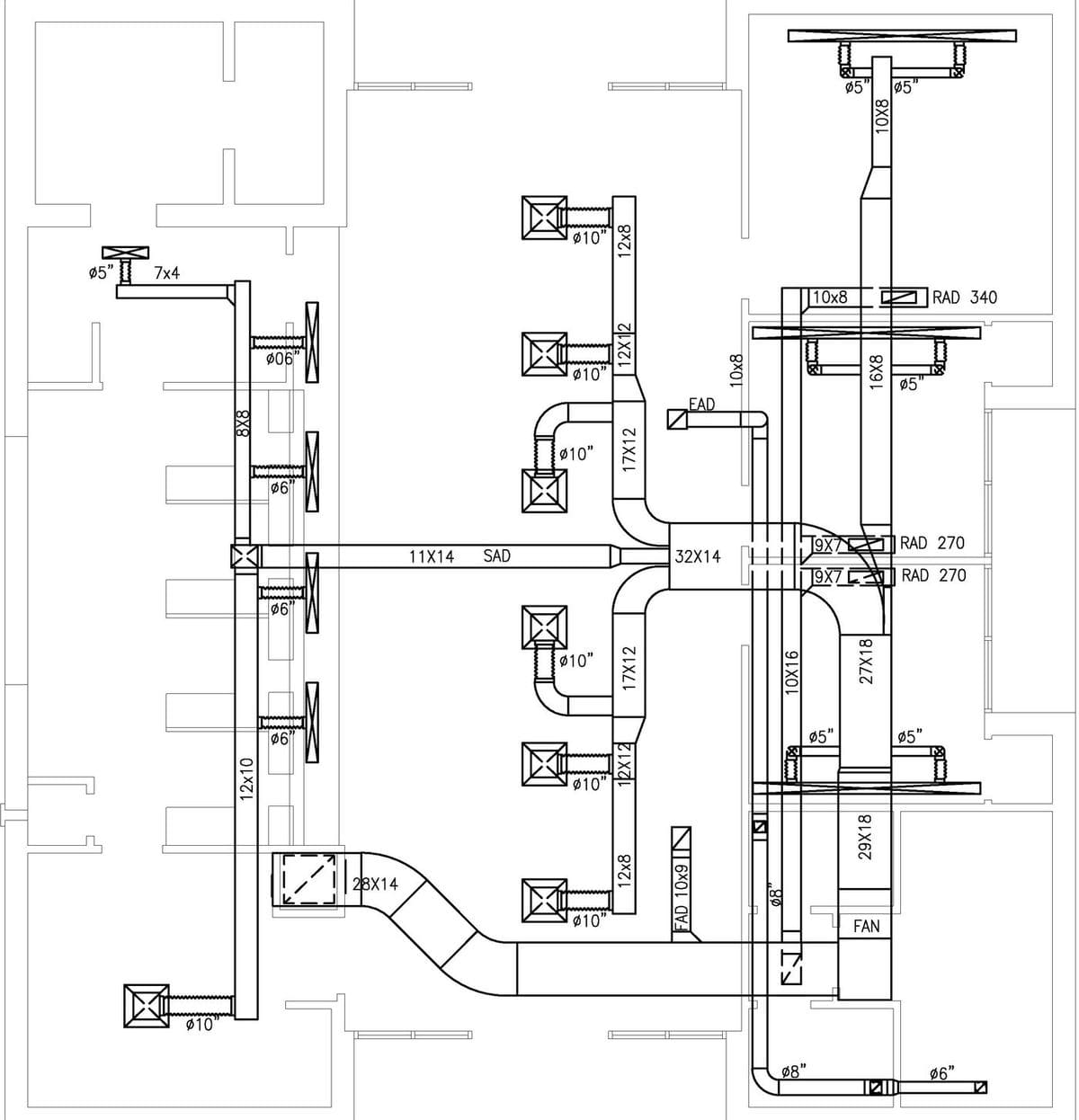 6. Bản Vẽ Hệ Thống Thông Gió Và Điều Hòa Không Khí (HVAC)