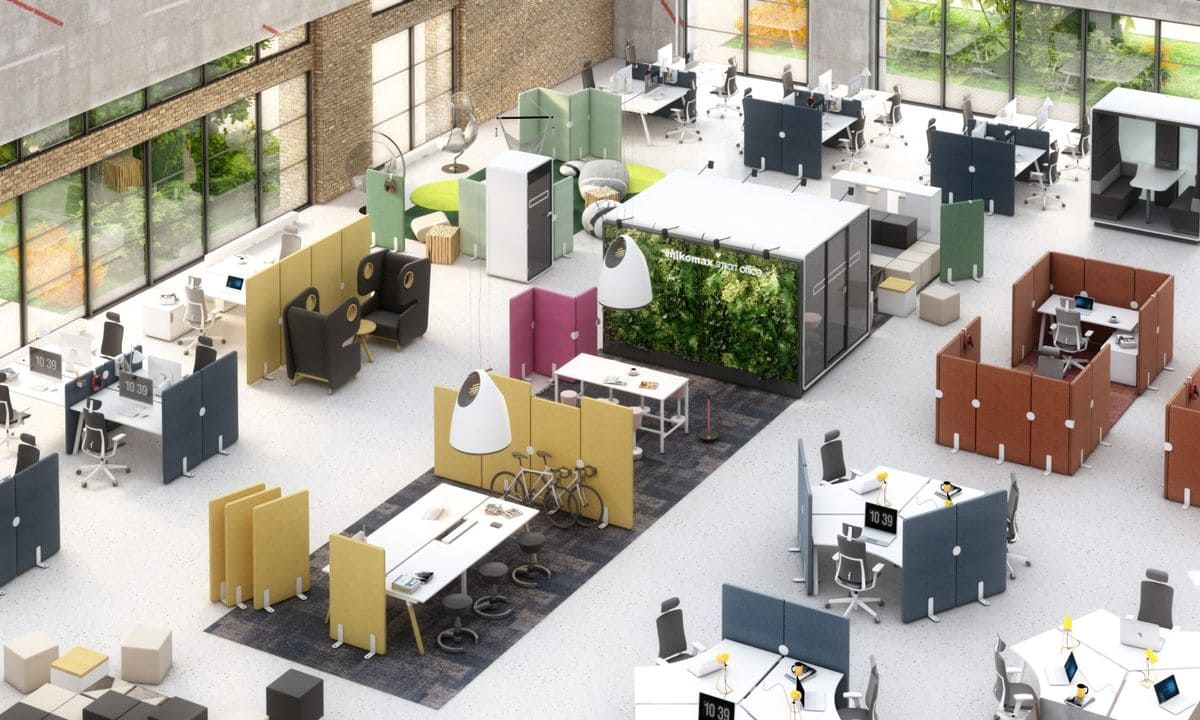 7. Mẫu Bản Vẽ Thiết Kế Văn Phòng Co-working Đa Chức Năng