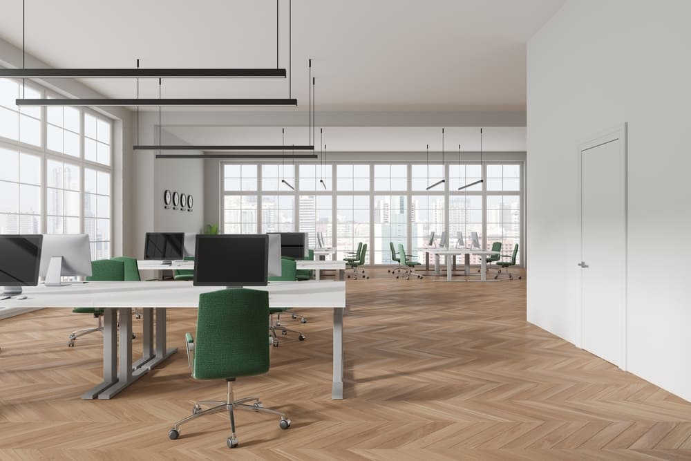 6. Mẫu Văn Phòng Sáng Tạo Phong Cách Tối Giản (Minimalist Office)